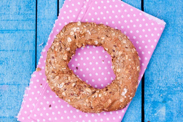 Bagel turco con grano — Foto de Stock