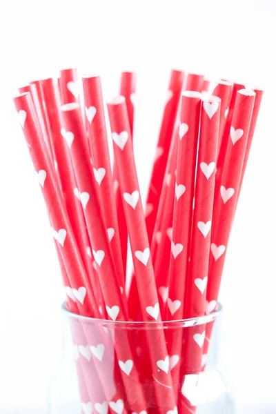 Drinking straws for party — Stock Photo, Image