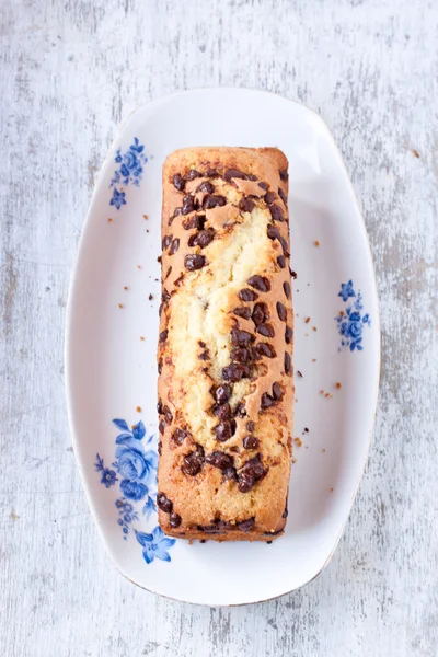 Gâteau aux pépites de chocolat — Photo