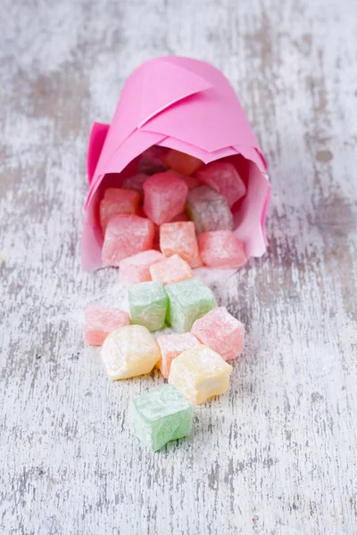 Colourful Turkish delight — Stock Photo, Image