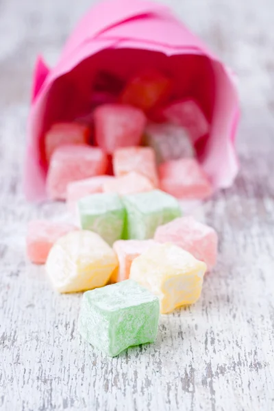 Colourful Turkish delight — Stock Photo, Image