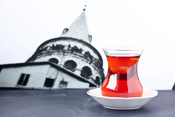 Un vaso de té turco —  Fotos de Stock