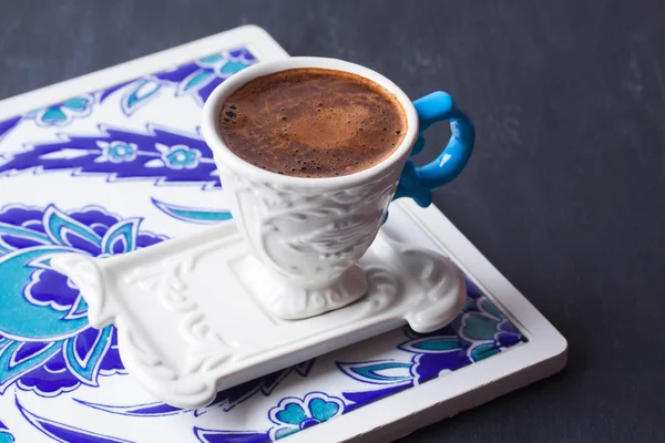 En kopp turkiskt kaffe — Stockfoto