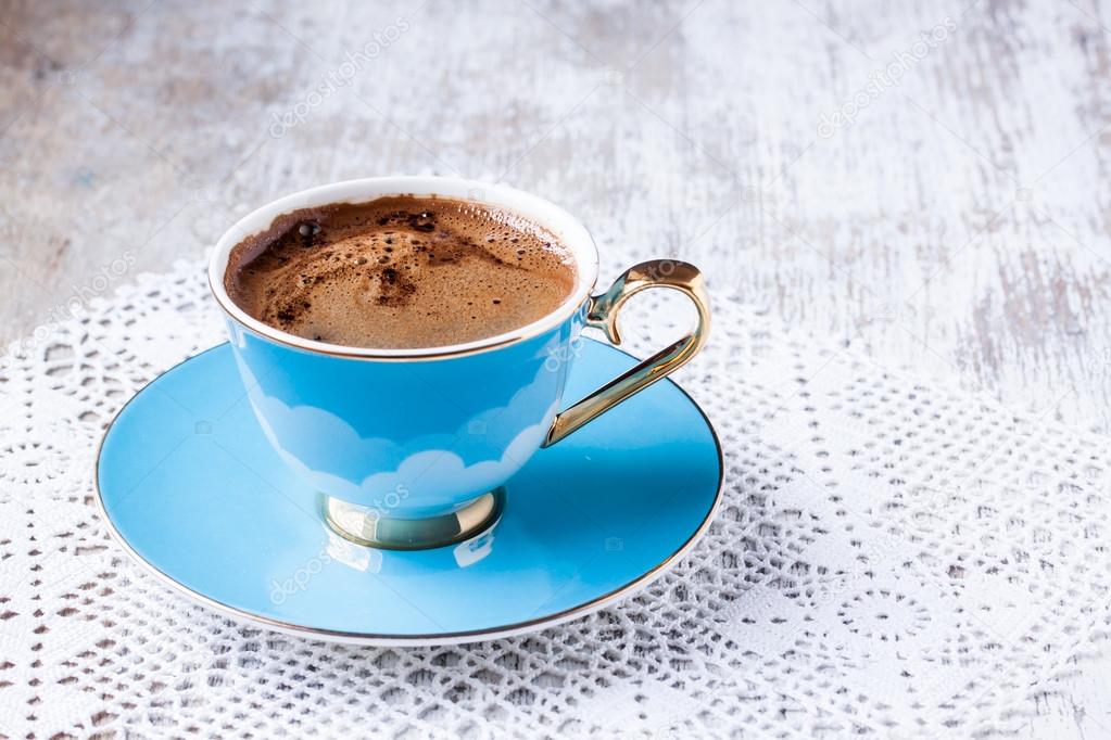 A cup of Turkish coffee