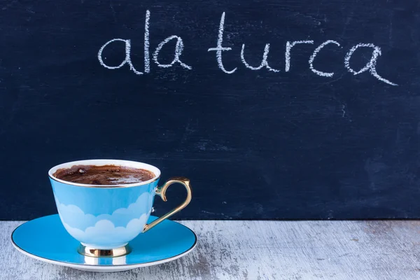 Чашку турецкого кофе. — стоковое фото