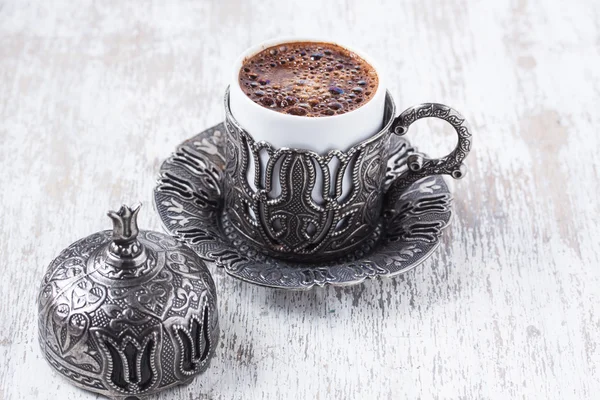 トルコ コーヒーのカップ — ストック写真