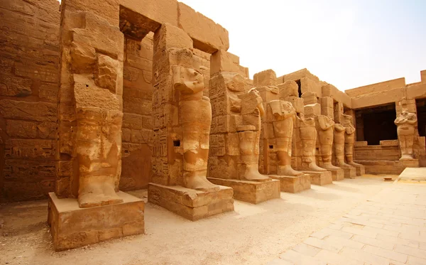 Anscient Karnak templom Luxor - romos Théba Egyiptom — Stock Fotó