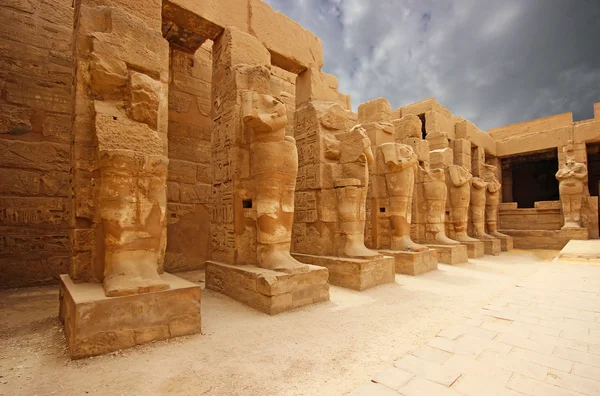 Anscient Karnak templom Luxor - romos Théba Egyiptom — Stock Fotó