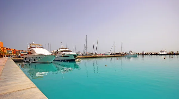 Marina, Hurghada, Egitto . — Foto Stock