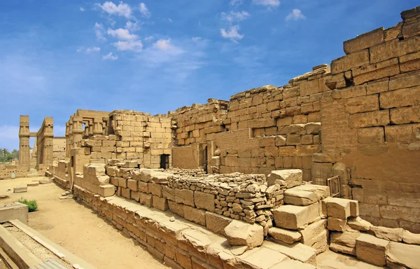 Anscient Temple of Karnak in Luxor - Ruined Thebes Egypt Royalty Free Stock Photos