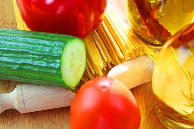 İtalyan yemeği arka plan