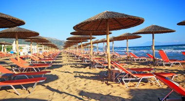 Banana Beach. Zakynthos Adası. Yunanistan .