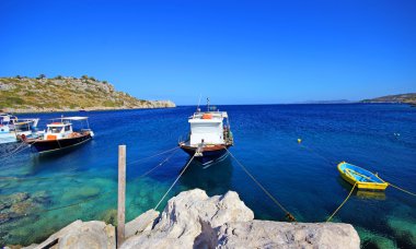 Balıkçı teknesi. Zakynthos, Yunanistan