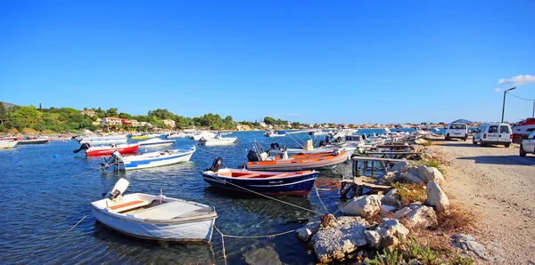 Rybářský Člun Zakynthos Řecko — Stock fotografie