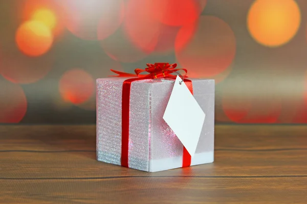 Kerstcadeau (decoratie) . — Stockfoto