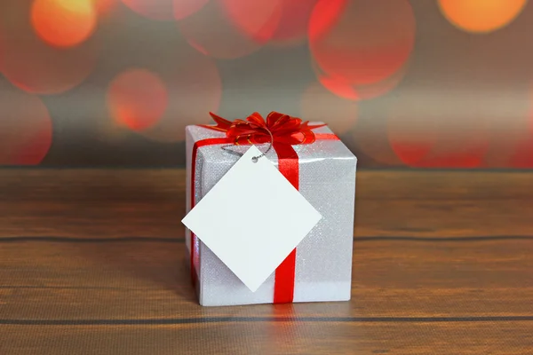 Kerstcadeau (decoratie) . — Stockfoto