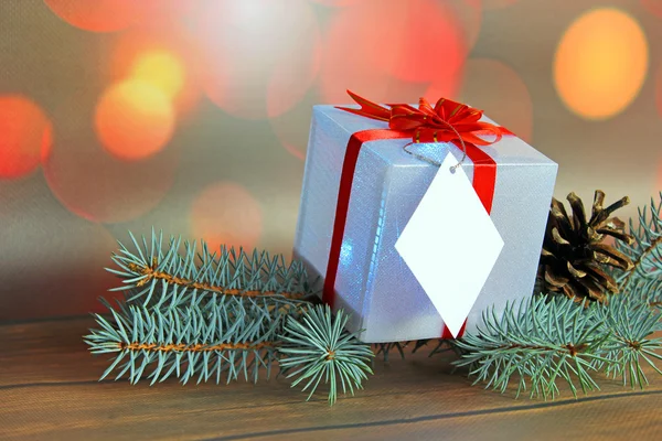 Regalo di Natale (decorazione ) . — Foto Stock