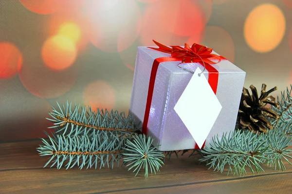 Regalo di Natale (decorazione ) . — Foto Stock