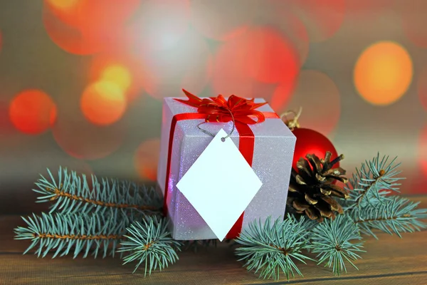 Christmas gift and decoration Stock Image