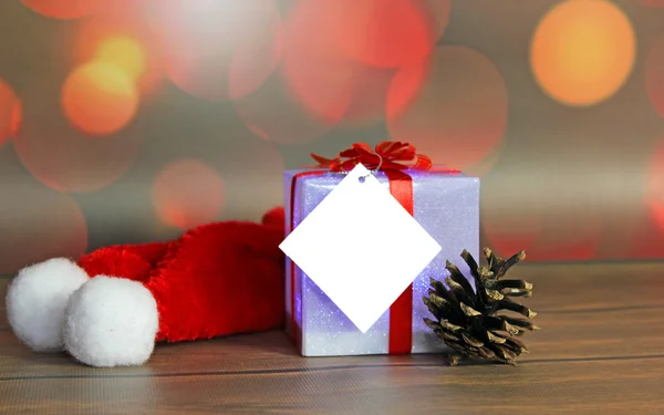 Noel hediyesi ve dekorasyon — Stok fotoğraf
