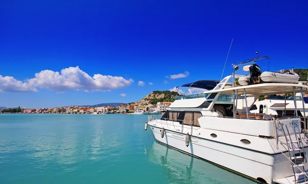 Fischerboot. zakynthos, Griechenland — Stockfoto