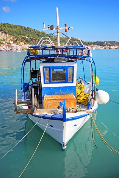 Barco de pesca. Zakynthos, Grecia — Foto de Stock