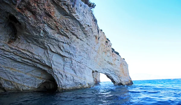 Cliff πλευρά της Ζακύνθου. Ελλάδα — Φωτογραφία Αρχείου