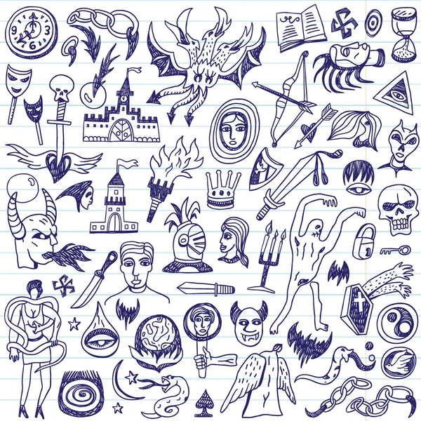 ᐈ Diablo Huma Vector De Stock Vectores Diablo Libro Descargar