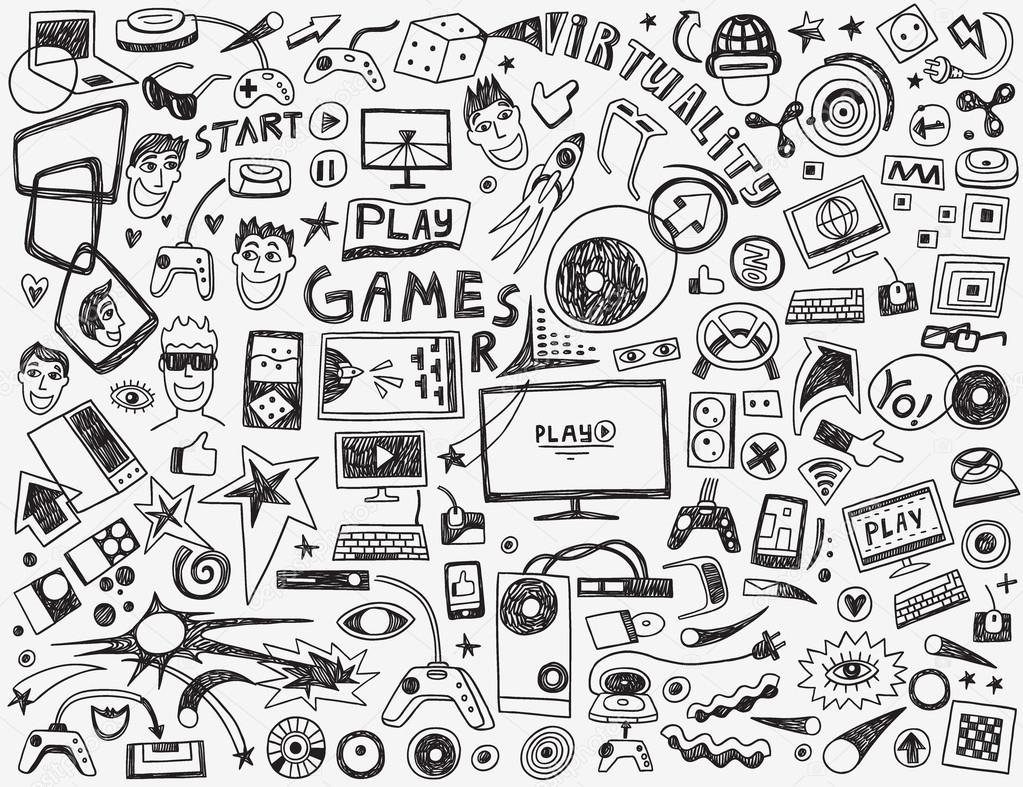 Coleção de jogos do doodle