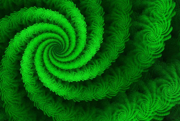 Fondo fractal abstracto, espiral — Foto de Stock