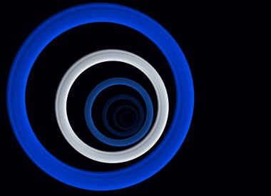 Işık efektli soyut renk dinamik arkaplanı. Üç boyutlu fraktal doku. Fraktal sanat