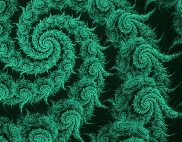 Espiral fractal — Fotografia de Stock