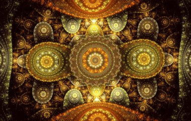 soyut fraktal arkaplan