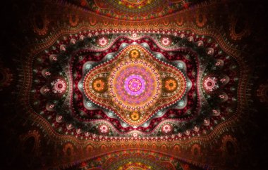 soyut fraktal arkaplan