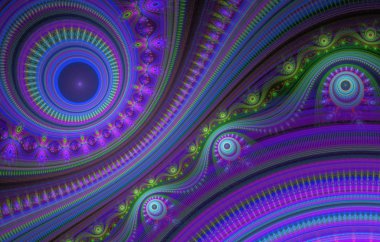abstract fractal background clipart