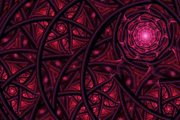 Streszczenie tło fraktal, spirala — Zdjęcie stockowe