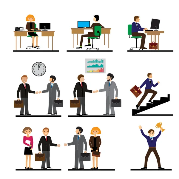 Business people group — Stock Vector