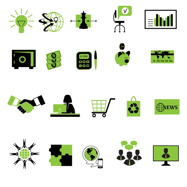 Set of internet services icons — Stock Vector