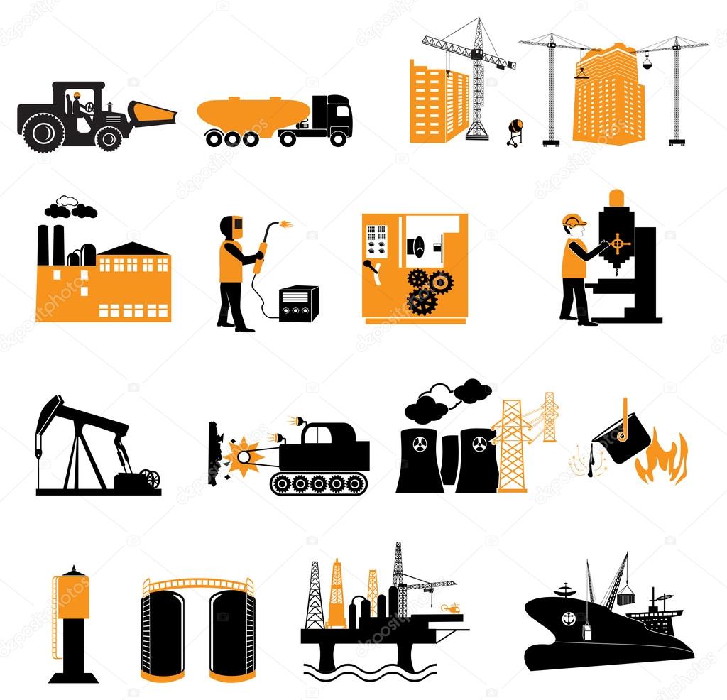 Industrial  icons