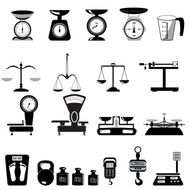 Ölçekler ve paketleme makinesi