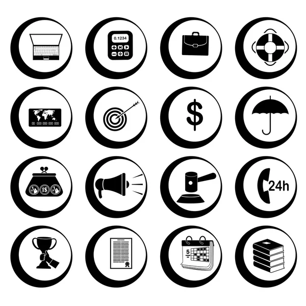 Outline web icon set — Stock Vector