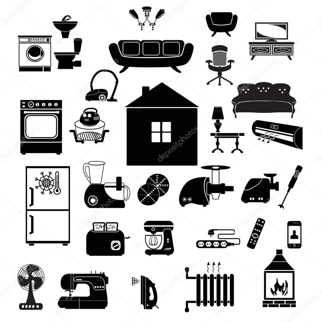 set of electronic home devices