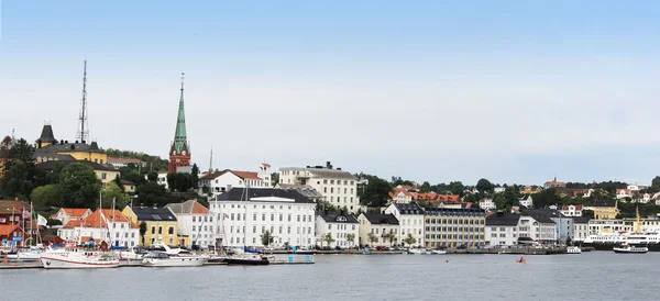 Město norského Kristiansand Stock Snímky