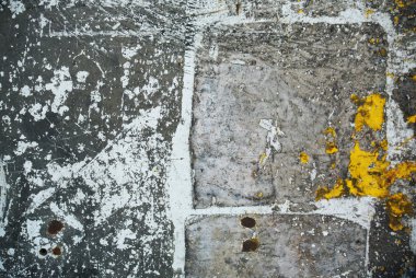 Rasgele kolaj doku afiş aşınmış duvar