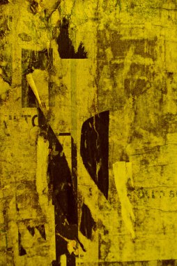 Rasgele kolaj doku boya aşınmış duvar