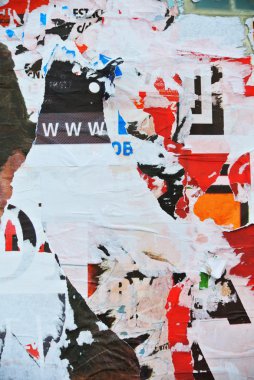 Rasgele kolaj doku kağıt aşınmış duvar