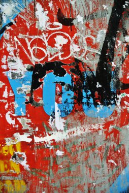 Rasgele arka plan kolaj doku kağıt seninle aşınmış duvar