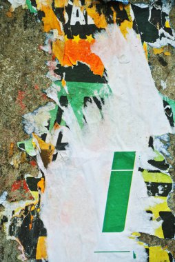 Rasgele arka plan kolaj doku kağıt aşınmış duvar