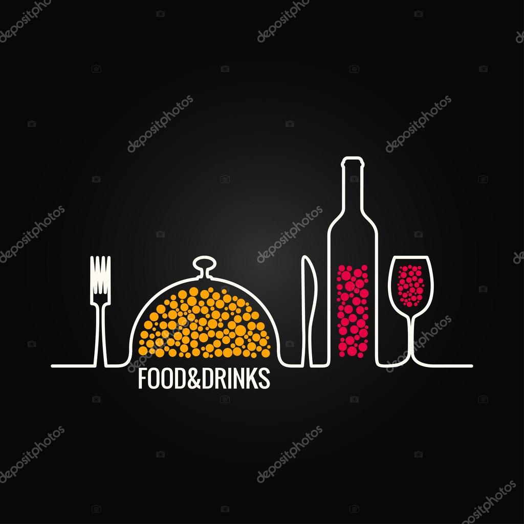 Food and drink menu background 8 eps