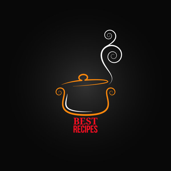 фон украшения кастрюли
